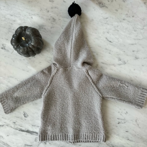 1+ in The Family “RUBEN” Knit Pom hoodie Button up Sweater 18 month - Picture 7 of 7